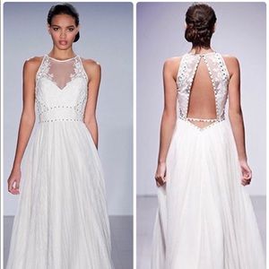 Hayley Paige Megan 6500 Tulle Wedding Dress Size 8